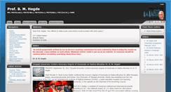 Desktop Screenshot of bmhegde.com